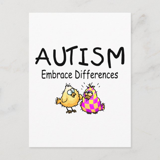 Embrace Differences (PY) Postcard (Front)