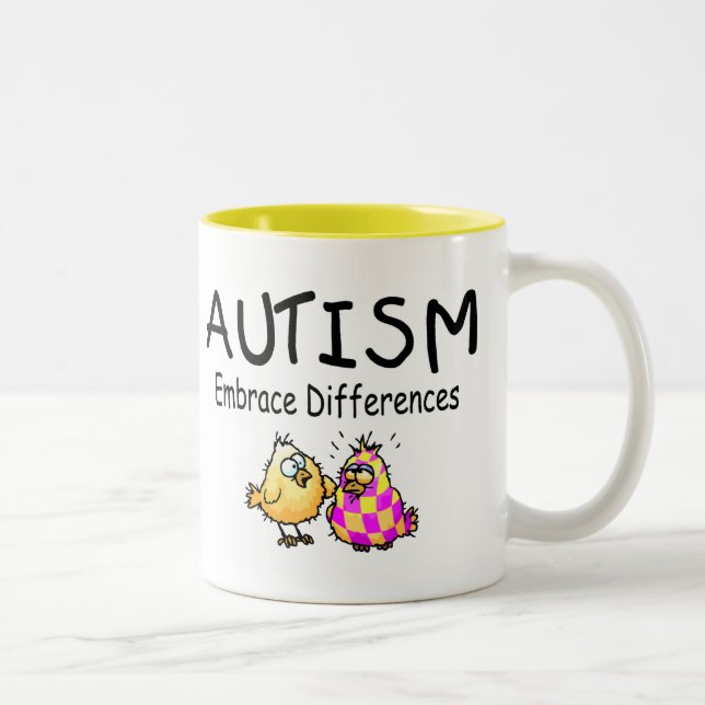 Embrace Differences (PY) Two-Tone Coffee Mug (Right)