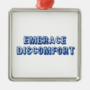 Embrace Discomfort Metal Tree Decoration