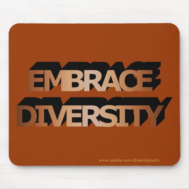 Embrace Diversity Mousepad (Front)