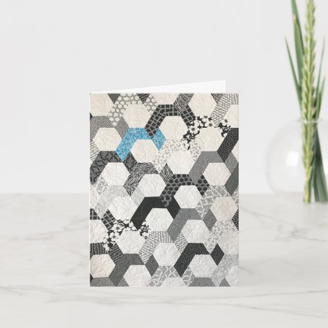 Embrace Diversity Quilt Personalised Greeting Card (Front)