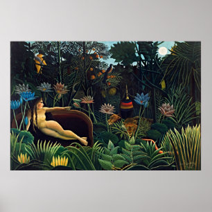 Embrace Elegance with Rousseau’s ‘The Dream’ Poster