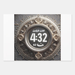 Embrace Fasting, Iftar, Suhoor & Spiritual Reflect Wrapping Paper Sheet