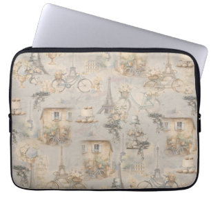 Embrace French country living in Refined sunny Laptop Sleeve