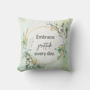 Embrace Gratitude Pillow