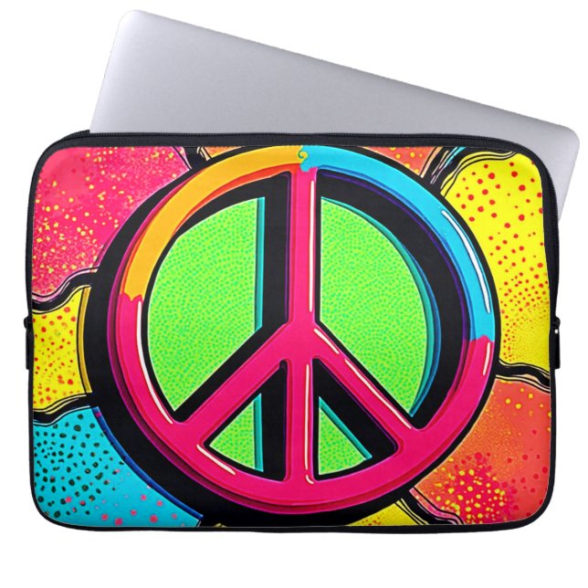 Embrace Inner Peace & Joy Laptop Sleeve (Front)