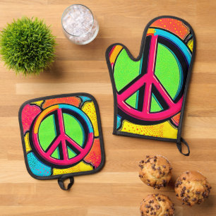 Embrace Inner Peace & Joy Oven Mitt & Pot Holder Set
