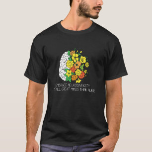 Embrace Neurodiversity Autism Awareness ADHD Sped T-Shirt