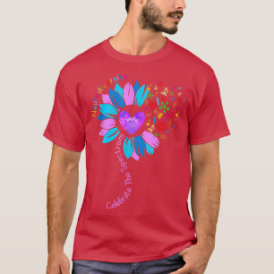 Embrace Neurodiversity Autism Awareness ASD ADHD 6 T-Shirt