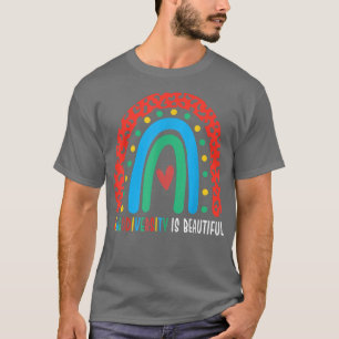 Embrace Neurodiversity Autism Awareness ASD ADHD R T-Shirt