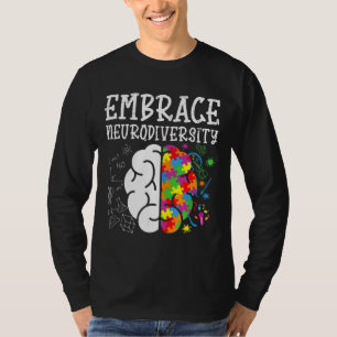 Embrace Neurodiversity Autism Awareness T-Shirt