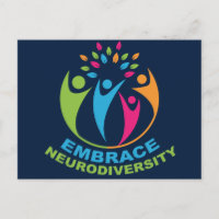 Embrace Neurodiversity Autism Spectrum Colourful