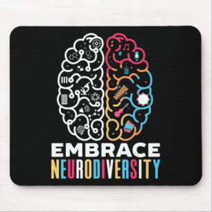 Embrace Neurodiversity Design for a Autism Awarene Mouse Mat
