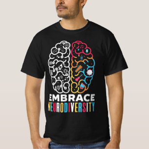 Embrace Neurodiversity Design for a Autism Awarene T-Shirt