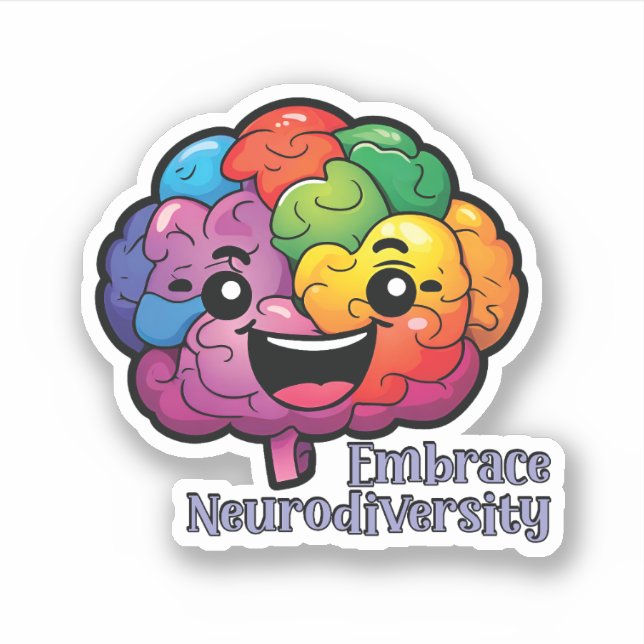 Embrace Neurodiversity | Neurodivergent Awareness (Front)