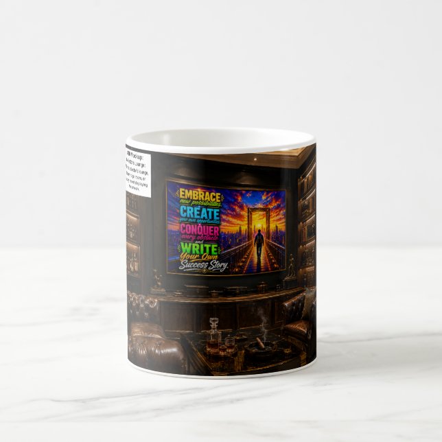 Embrace New Possibilities, Create Your Future Coffee Mug (Center)