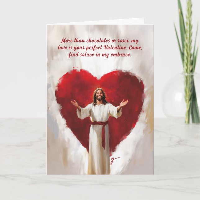 Embrace of Jesus Card (Front)