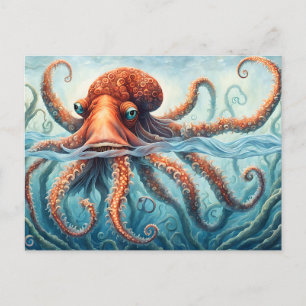 Embrace of the Deep Postcard