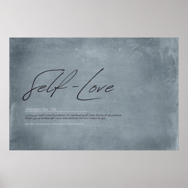 Embrace Self-Love: Your Journey to Fulfilment Poster (Front)