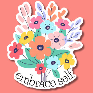 Embrace Self Pastel Wildflowers Waterproof 