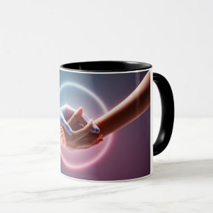 Embrace Serenity: "Hands of Healing" Mug