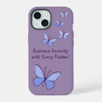 Embrace Serenity with Every Flutter in Blue