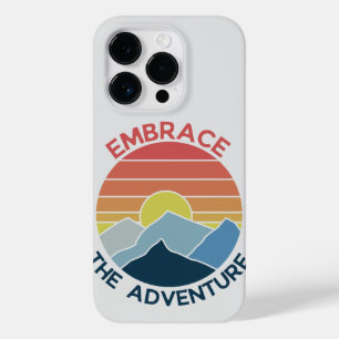 Embrace the adventure mountain adventure time Case-Mate iPhone 14 pro case