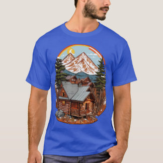 Embrace the Cool Mountain Cabin Life T-Shirt