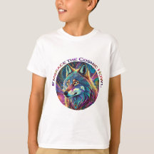 Embrace the Cosmic Howl Wolf