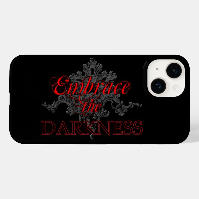 Embrace the Darkness Case-Mate iPhone Case (Back (Horizontal))