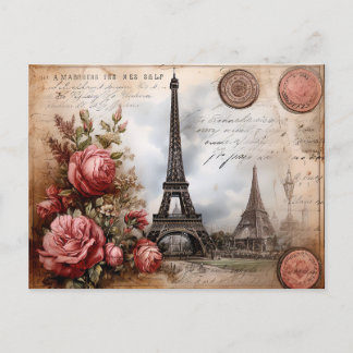 Embrace the Elegance: Paris postcard
