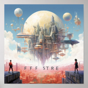 Embrace the Future" - Inspirational Poster for Mot