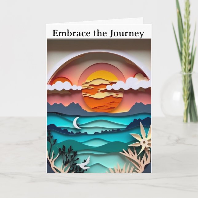 Embrace the Journey Card (Front)