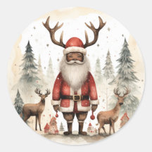 Embrace the Magic: Black Santa Joy