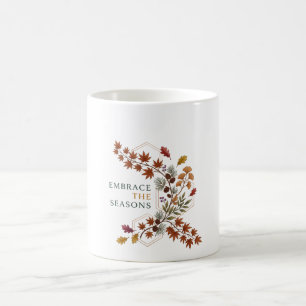 Embrace The Seasons Dynamic Autumn Botanical Branc Coffee Mug