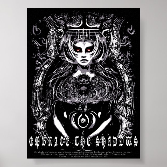 Embrace the Shadows Poster (Front)