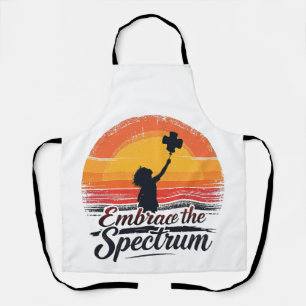 Embrace the Spectrum Autism Awareness Apron