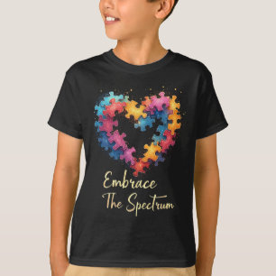 Embrace The Spectrum Autism Awareness Month T-Shirt