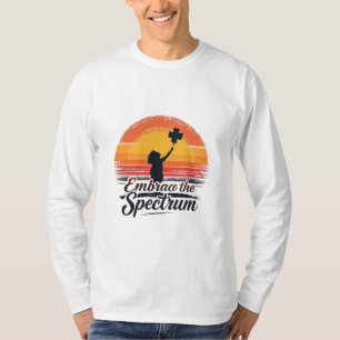 Embrace the Spectrum Autism Awareness  T-Shirt