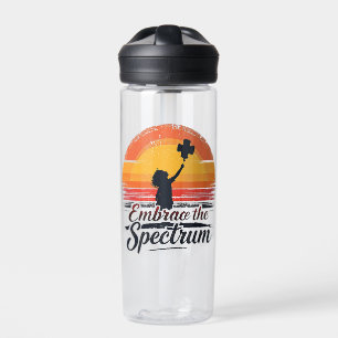 Embrace the Spectrum Autism Awareness  Water Bottle