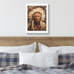 Embrace the spirit of Native Pride Canvas Print
