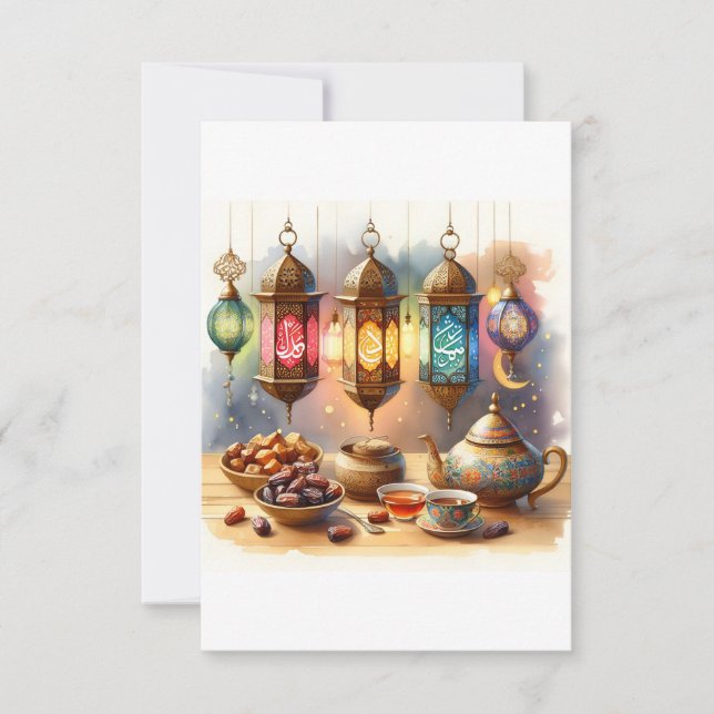 Embrace the Spirit of Ramadan Thank You Card (Front)