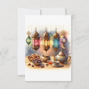 Embrace the Spirit of Ramadan Thank You Card
