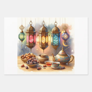 Embrace the Spirit of Ramadan Wrapping Paper Sheet