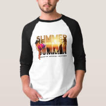 Embrace the Summer | Men 3/4 Sleeve Raglan