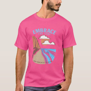 Embrace the Tide Find Your Joy Beach Sunset T-Shirt