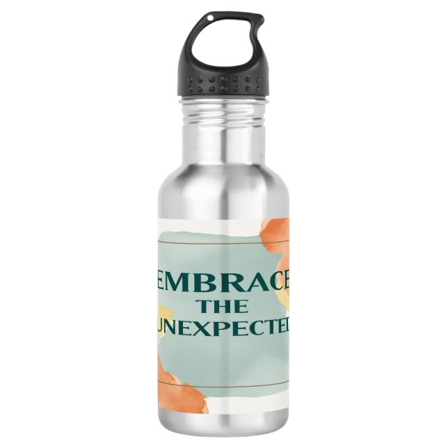 Embrace The Unexpected 2 532 Ml Water Bottle (Front)