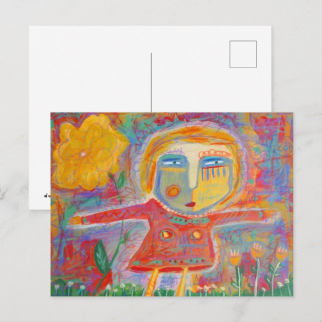 Embrace the World Postcard (Front/Back)