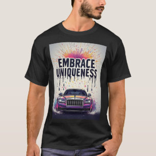 🏎️ Embrace Uniqueness Luxury Car Graffiti Art T-Shirt