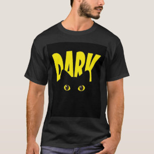 Embrace your inner feline with our Dark Black Cat T-Shirt